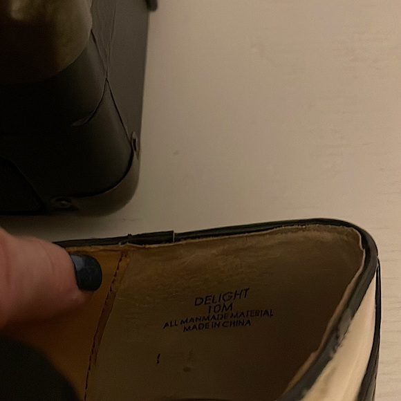 Crown Vintage “Delight” Black & Cream Spectator Mary J Wedges. 10W-Fits Like a 9 - Picture 3 of 7